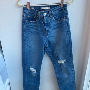 LEVI’S WEDGIE STRAIGHT FIT WOMEN'S JEANS SIZE 25